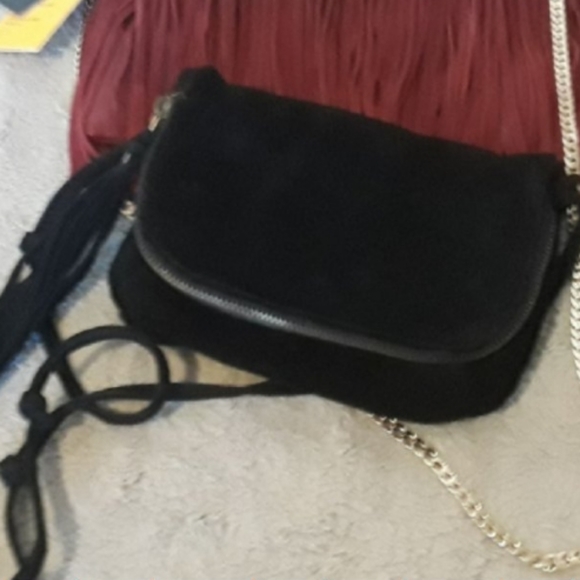 Suede Fringed H&M Purse ♡ - Picture 6 of 6